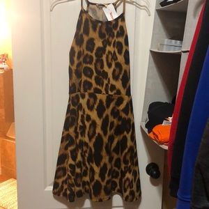 Cheetah Print Large Dress